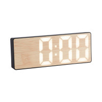Digitálny budík Bondone LED Karlsson KA6153BK, čierna Digitálny budík Bondone LED Karlsson KA6153BK, čierna