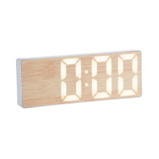 Digitálny budík Bondone LED Karlsson KA6153WH, sivobiela
