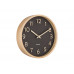 Drevené nástenné hodiny Karlsson KA5851BK, čierna 22cm Drevené nástenné hodiny Karlsson KA5851BK, čierna 22cm