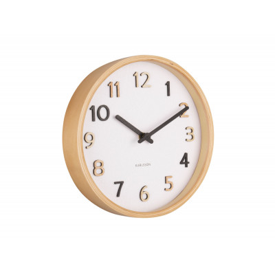 Drevené nástenné hodiny Karlsson KA5853 22cm Drevené nástenné hodiny Karlsson KA5853 22cm