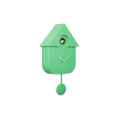 Zelené kukučkové hodiny Karlsson KA5768BG | Špecialista na hodiny Zelené kukučkové hodiny Karlsson KA5768BG | Špecialista na hodiny