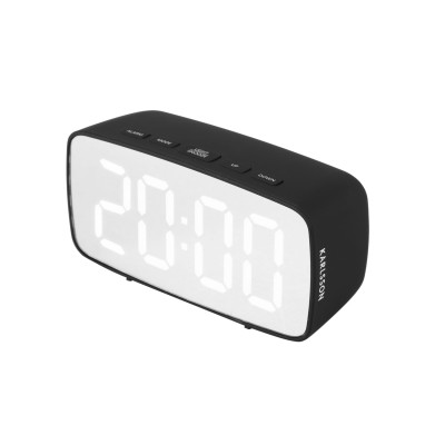 LED budík Karlsson KA5876BK, 12cm LED budík Karlsson KA5876BK, 12cm