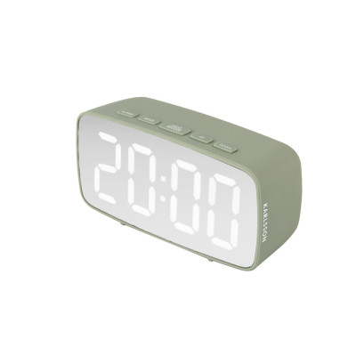 LED budík Karlsson KA5876GR, 12cm LED budík Karlsson KA5876GR, 12cm
