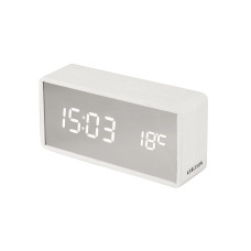LED budík Karlsson KA5879WH, 15cm LED budík Karlsson KA5879WH, 15cm