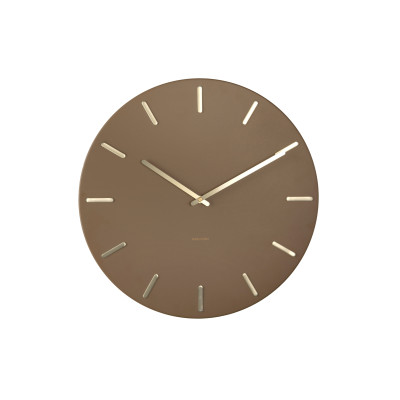 Luxusné nástenné hodiny Karlsson Charm KA5716BR – hnedá (45 cm) Luxusné nástenné hodiny Karlsson Charm KA5716BR – hnedá (45 cm)