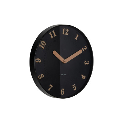 Nástenné hodiny Amena Karlsson KA6083BK, 40cm Nástenné hodiny Amena Karlsson KA6083BK, 40cm