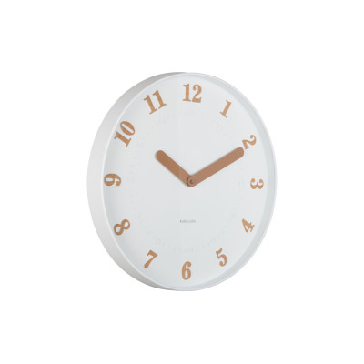 Nástenné hodiny Amena Karlsson KA6083WH, 40cm Nástenné hodiny Amena Karlsson KA6083WH, 40cm