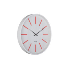 Nástenné hodiny Arruga Retro Karlsson KA6144RD, 40cm Nástenné hodiny Arruga Retro Karlsson KA6144RD, 40cm