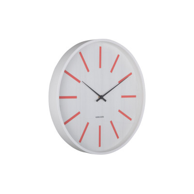 Nástenné hodiny Arruga Retro Karlsson KA6144RD, 40cm