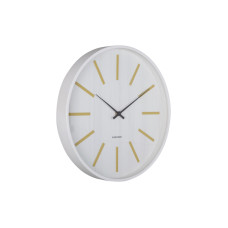 Nástenné hodiny Arruga Retro Karlsson KA6144YE, 40cm Nástenné hodiny Arruga Retro Karlsson KA6144YE, 40cm