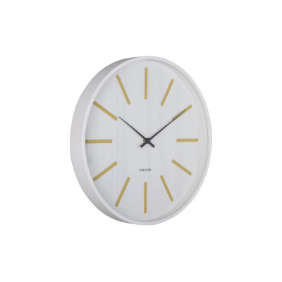 Nástenné hodiny Arruga Retro Karlsson KA6144YE, 40cm Nástenné hodiny Arruga Retro Karlsson KA6144YE, 40cm