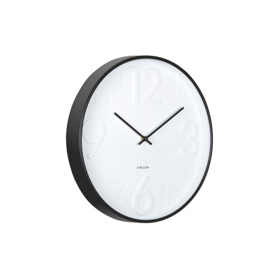 Minimalistické nástenné hodiny Karlsson Ayuno KA6063BK – Čiernobiele (40 cm) Minimalistické nástenné hodiny Karlsson Ayuno KA6063BK – Čiernobiele (40 cm)