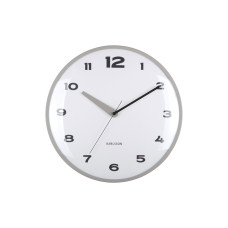 Nástenné hodiny Brisk Dome Karlsson KA6028GY, 40cm