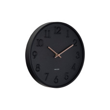 Nástenné hodiny Calma Karlsson KA6041BK, 30cm