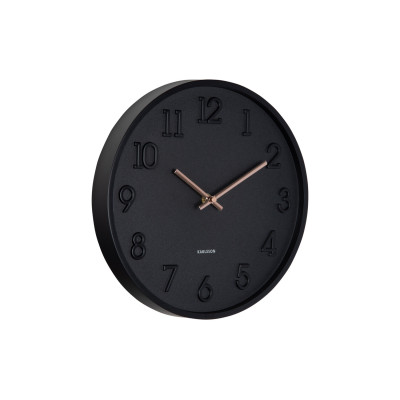 Nástenné hodiny Calma Karlsson KA6041BK, 30cm Nástenné hodiny Calma Karlsson KA6041BK, 30cm