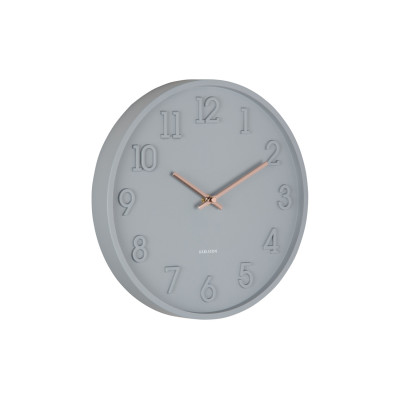 Nástenné hodiny Calma Karlsson KA6041GY, 30cm