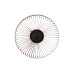 Nástenné hodiny Cascara Karlsson KA6074RD, 50cm