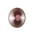 Nástenné hodiny Cascara Karlsson KA6074RD, 50cm