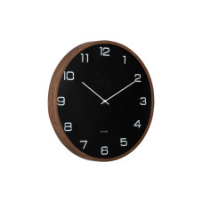 Nástenné hodiny Delicado Large Karlsson KA6088BK, 51cm