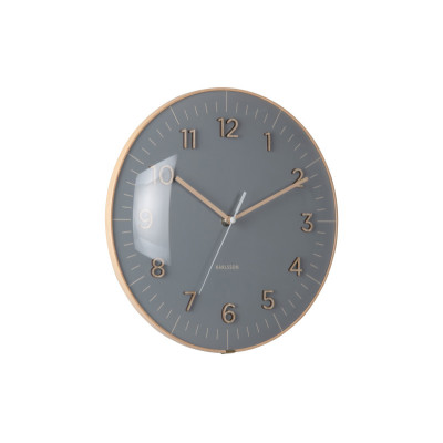 Nástenné hodiny Esencia Dome Karlsson KA6110GY, 30cm Nástenné hodiny Esencia Dome Karlsson KA6110GY, 30cm