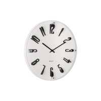 Nástenné hodiny Esencia Elevated Karlsson KA6090WG, 40cm