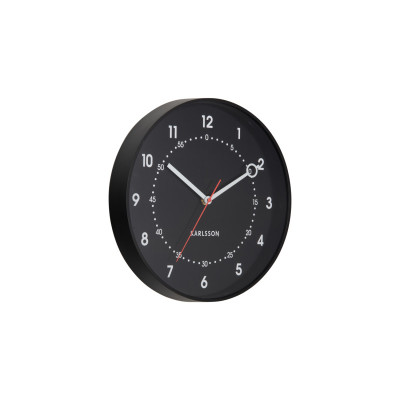 Nástenné hodiny Fresco Karlsson KA6038BK, 32cm