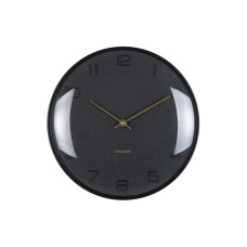 Nástenné hodiny Fuerte Dome Karlsson KA6084BK, 31cm Nástenné hodiny Fuerte Dome Karlsson KA6084BK, 31cm