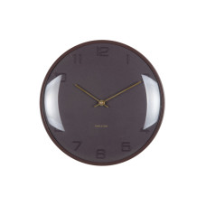 Nástenné hodiny Fuerte Dome Karlsson KA6084BR, 31cm Nástenné hodiny Fuerte Dome Karlsson KA6084BR, 31cm