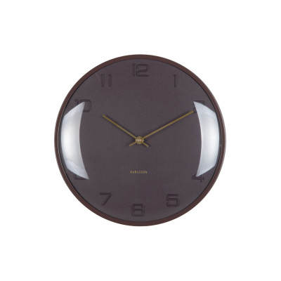 Nástenné hodiny Fuerte Dome Karlsson KA6084BR, 31cm Nástenné hodiny Fuerte Dome Karlsson KA6084BR, 31cm
