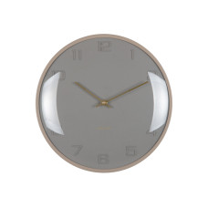 Nástenné hodiny Fuerte Dome Karlsson KA6084GY, 31cm
