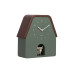 Nástenné hodiny Highland Cow Cuckoo Karlsson KA6162GR, zelená
