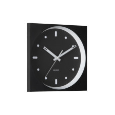 Nástenné hodiny Incesante Square Karlsson KA6111BK, 25cm Nástenné hodiny Incesante Square Karlsson KA6111BK, 25cm