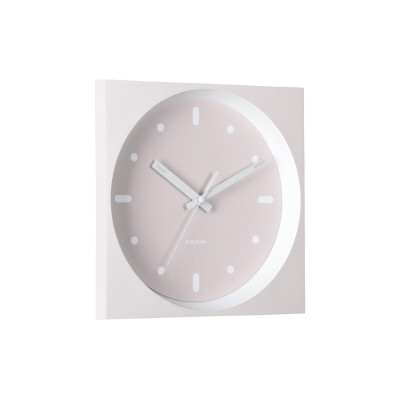 Nástenné hodiny Incesante Square Karlsson KA6111WG, 25cm Nástenné hodiny Incesante Square Karlsson KA6111WG, 25cm