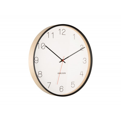 Nástenné hodiny Karlsson 5926BK, 40cm Nástenné hodiny Karlsson 5926BK, 40cm