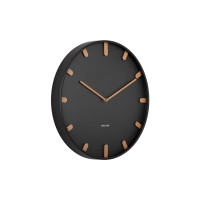 Minimalistické nástenné hodiny Karlsson Grace KA5942BK – Čierne (40 cm) Minimalistické nástenné hodiny Karlsson Grace KA5942BK – Čierne (40 cm)