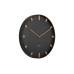Minimalistické nástenné hodiny Karlsson Grace KA5942BK – Čierne (40 cm) Minimalistické nástenné hodiny Karlsson Grace KA5942BK – Čierne (40 cm)
