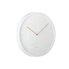 Nástenné hodiny Karlsson 5948WH, 40cm