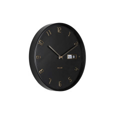 Nástenné hodiny Karlsson 5953BK, 30cm