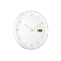 Nástenné hodiny Karlsson 5953WH, 30cm Nástenné hodiny Karlsson 5953WH, 30cm