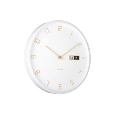 Nástenné hodiny Karlsson 5953WH, 30cm