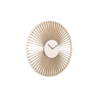 Nástenné hodiny Karlsson Cascara KA6074WH sivobiele 50 cm