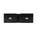Nástenné hodiny LED Look Flip KA5897BK Karlsson, 60cm