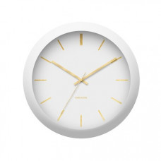Nástenné hodiny Karlsson Globe 5840WH, 40 cm Nástenné hodiny Karlsson Globe 5840WH, 40 cm