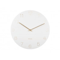 Nástenné hodiny Karlsson KA5762WH 40 cm Nástenné hodiny Karlsson KA5762WH 40 cm