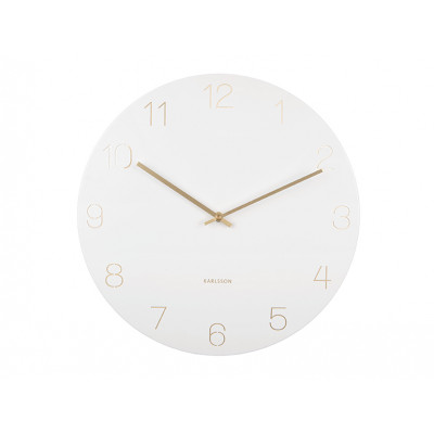 Nástenné hodiny Karlsson KA5762WH 40 cm Nástenné hodiny Karlsson KA5762WH 40 cm