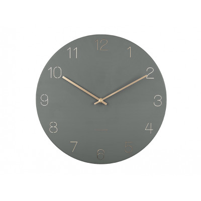 Nástenné hodiny Karlsson KA5762GR 40 cm Nástenné hodiny Karlsson KA5762GR 40 cm