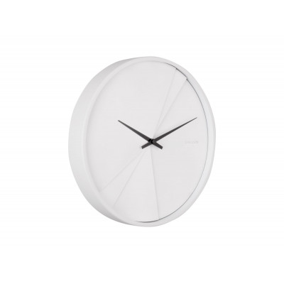 Nástenné hodiny Karlsson KA5849, biela 30cm Nástenné hodiny Karlsson KA5849, biela 30cm