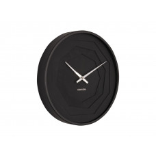 Nástenné hodiny Karlsson KA5850, čierna 30cm 