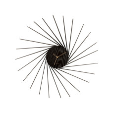 Nástenné hodiny Karlsson KA5890BK, 68cm