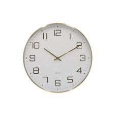 Nástenné hodiny Karlsson Elegance Glow KA5973WH biele 40 cm Nástenné hodiny Karlsson Elegance Glow KA5973WH biele 40 cm